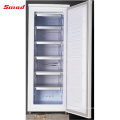 156L Solid Door Vertical Deep Freezer No Frost Freezer